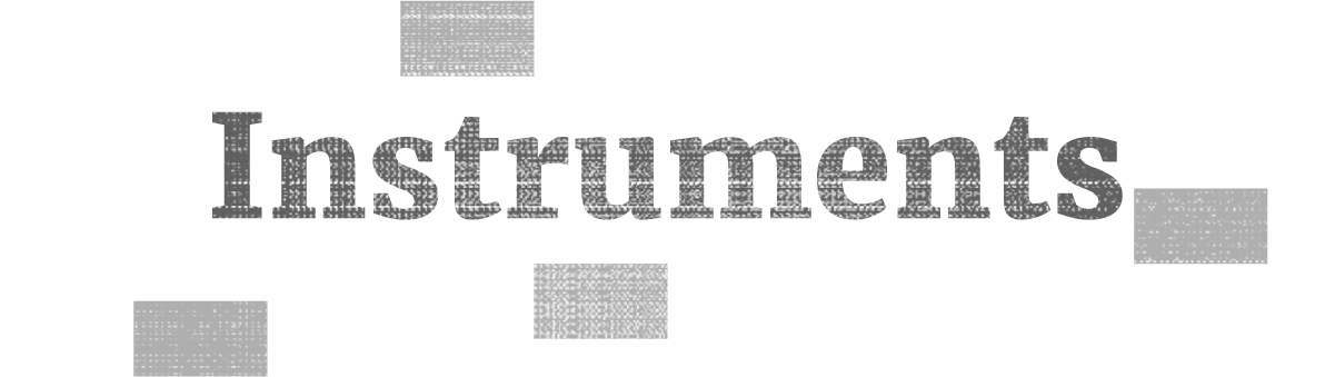 Illustration spelling out how/instruments